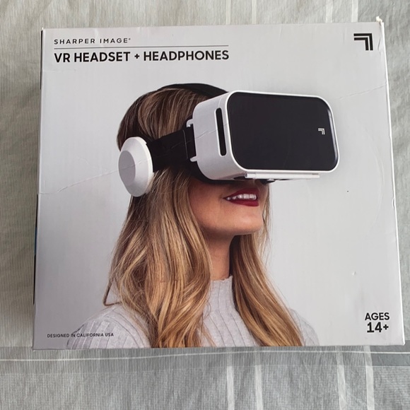 Sharper Image Other - Sharper Image VR Headset + Headphones